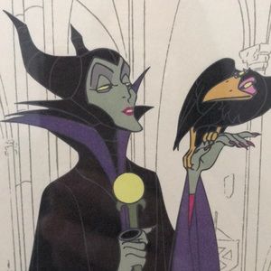 Disney Treasures Maleficent Etching